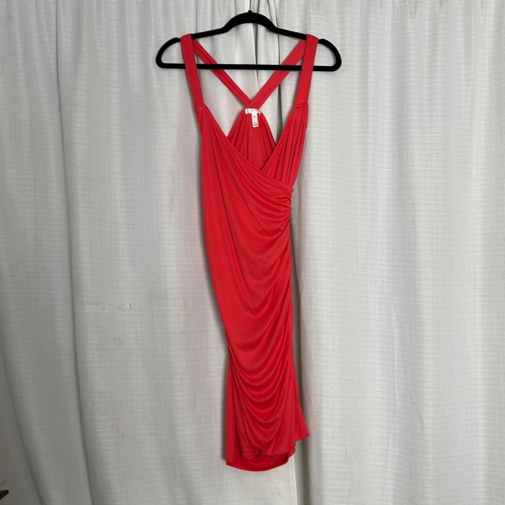 Coral Pink summer dress Size M